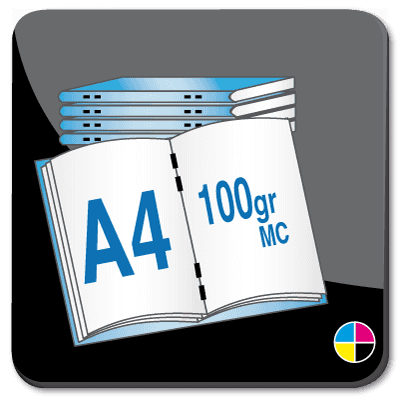 Toon details van Brochures A4 100 gr MC