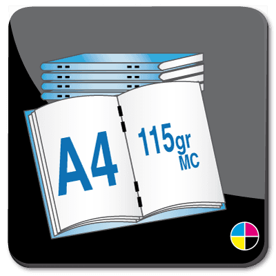 Toon details van Brochures A4 115 gr MC
