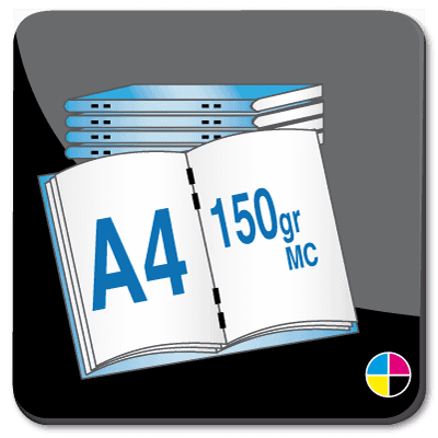 Toon details van Brochures A4 150 gr MC