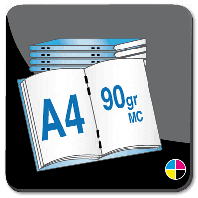 Toon details van Brochures A4 90 gr MC